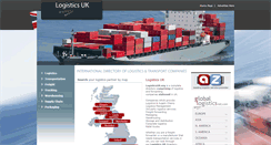 Desktop Screenshot of logisticsuk.org